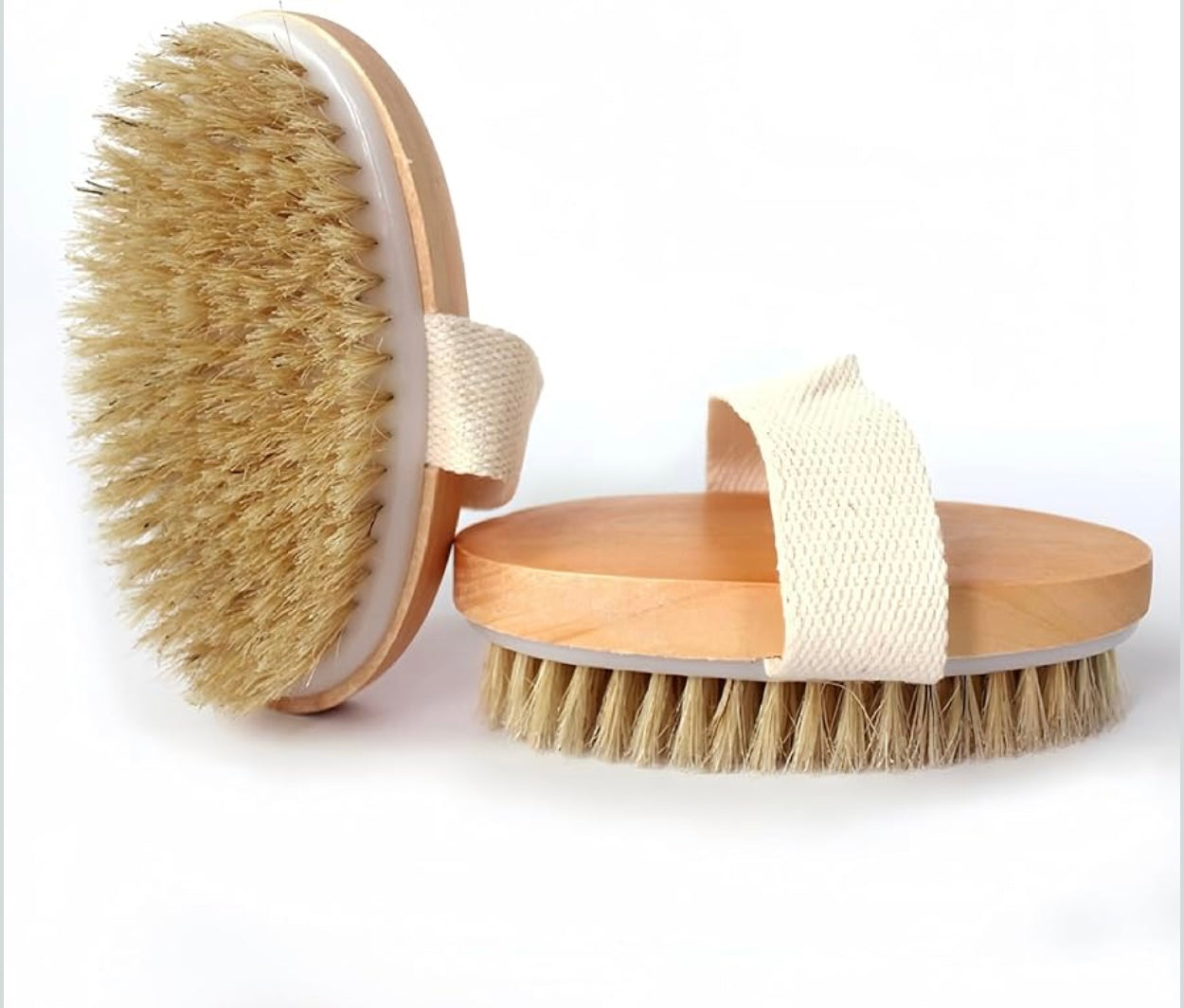 Dry body brush