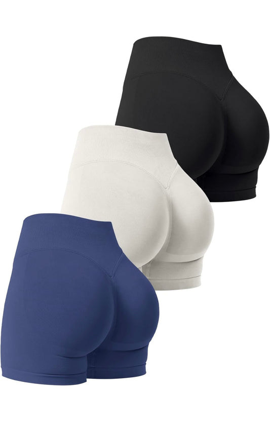 3 pack gym shorts